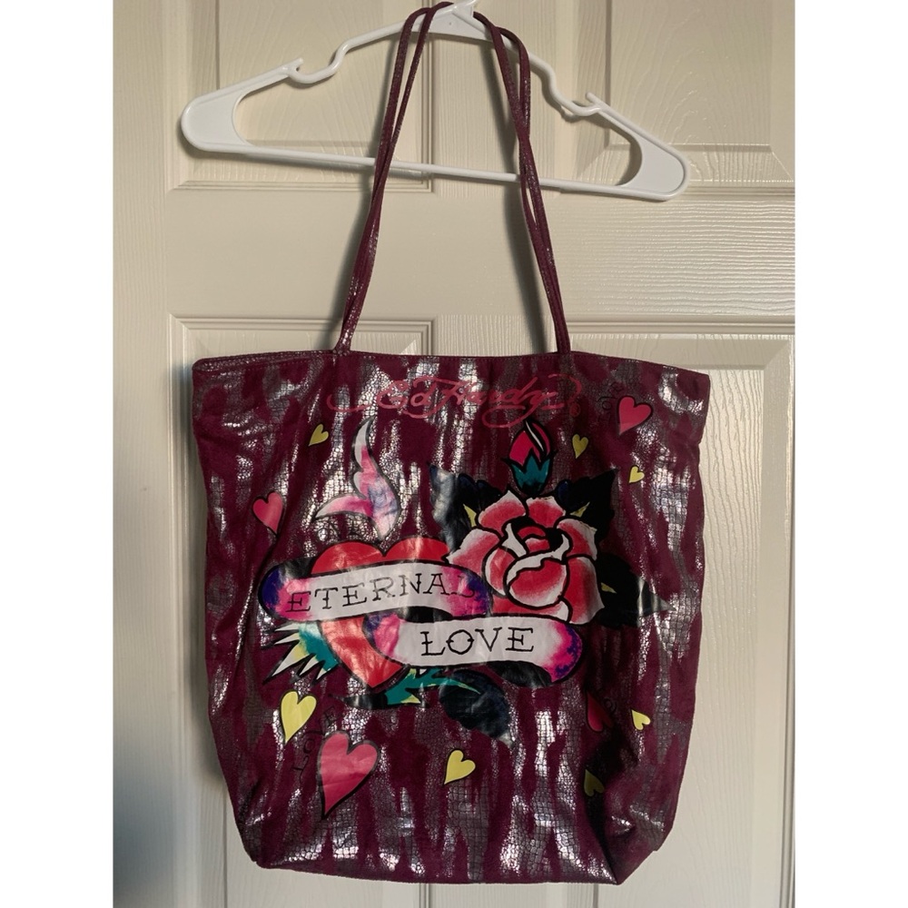 Ed Hardy Tote Bag Eternal Love